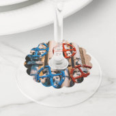 Stopcock in Schiffbau, Zürich Wijnglaslabel (Dichtbij)