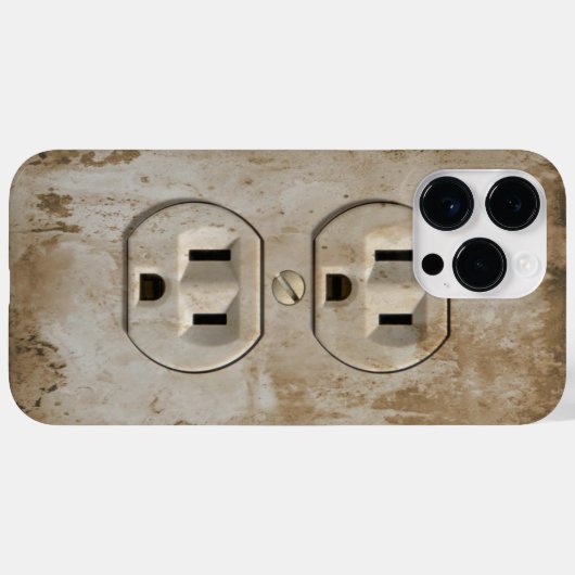 stopcontact Case-Mate iPhone case (Achterkant (horizontaal))