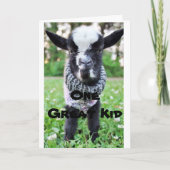 STOPEN OP *12th** BIRTHDAY NAAR ÉÉN GROOT "KIND" Kaart (Voorkant)