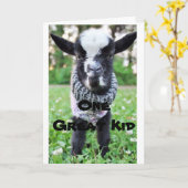 STOPEN OP *12th** BIRTHDAY NAAR ÉÉN GROOT "KIND" Kaart (Gele Bloem)