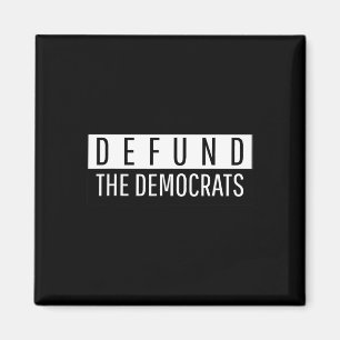 Stopfinanciering van de Democraten Media Nepnieuws Magneet