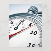 stophorloge briefkaart (Voorkant)