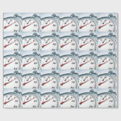 stophorloge cadeaupapier (Vlak)