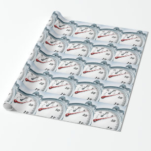 stophorloge cadeaupapier