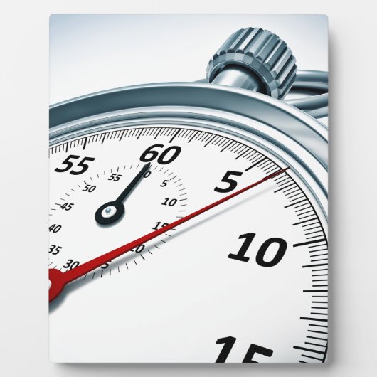 stophorloge fotoplaat (Voorkant)