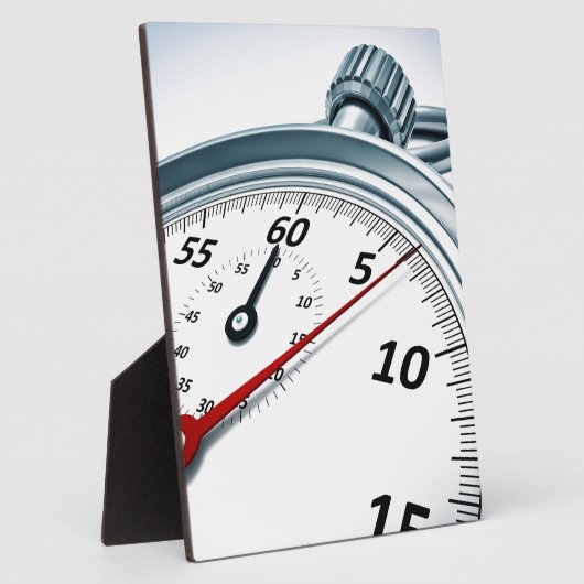 stophorloge fotoplaat (Zijkant)