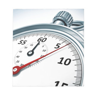 stophorloge notitieblok