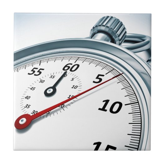 stophorloge tegeltje (Voorkant)