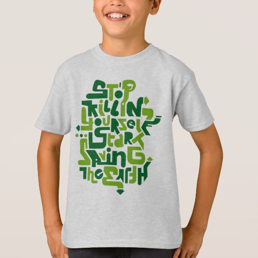 stopkillingyaself_2f t-shirt (Voorkant)