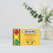 Stoplicht Visitekaartje (Staand voorkant)