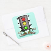 Stoplificatierapport Vierkante Sticker (Envelop)