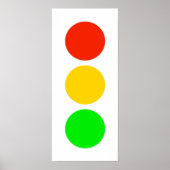 Stoplightkleuren Poster (Voorkant)