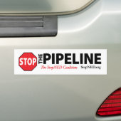StopNED-Bumpersticker Bumpersticker (Op auto)