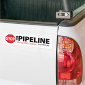 StopNED-Bumpersticker Bumpersticker (Op Truck)