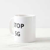 Stoppen 5G Koffiemok (Voorkant links)