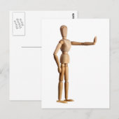 Stoppen Briefkaart (Voorkant / Achterkant)