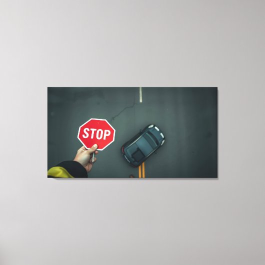 Stoppen Canvas Afdruk (Voorkant)