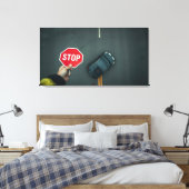 Stoppen Canvas Afdruk (Insitu (Slaapkamer))
