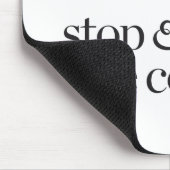 Stoppen en de koekjes verbranden muismat (Hoek)