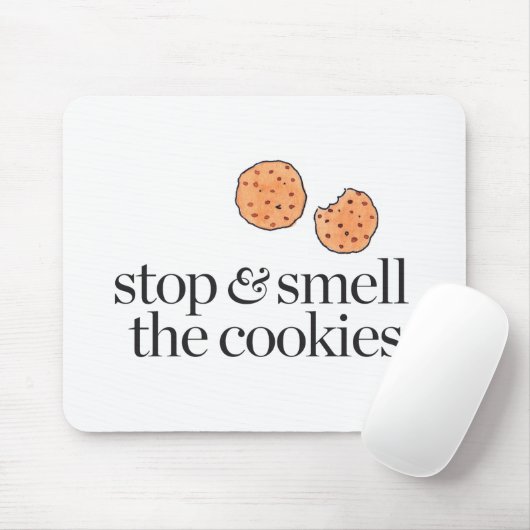 Stoppen en de koekjes verbranden muismat (Met muis)