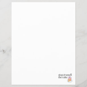 Stoppen en roken de Cake Flyer