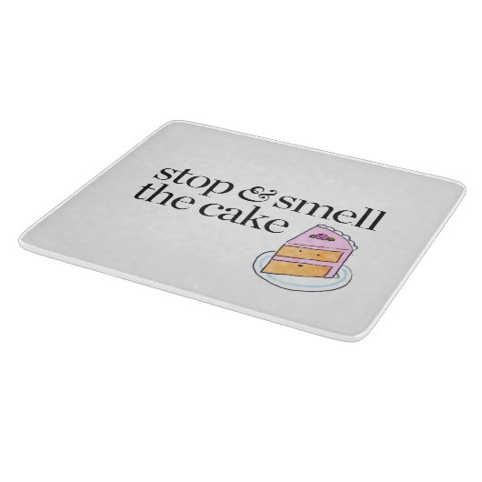 Stoppen en roken de Cake Snijplank (Hoek)