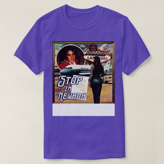 Stoppen in Nevada T-shirt (Design voorkant)