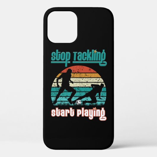 Stoppen met afspelen van begin afspelen Case-Mate iPhone case (Achterkant)