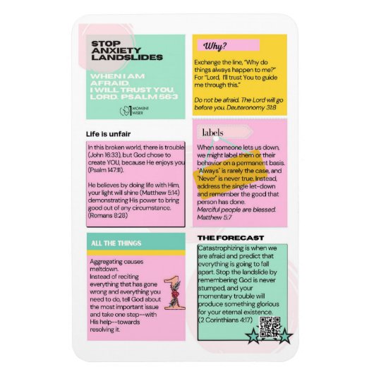 Stoppen met angst Luidaardverschuivingen Koelkast  Magneet (Verticaal)