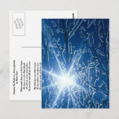 Stoppen met Bossen op een sneeuwavond Briefkaart (Voorkant / Achterkant)