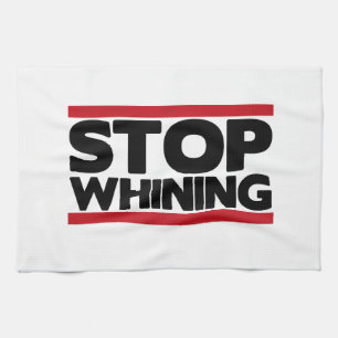 Stoppen met draaien theedoek