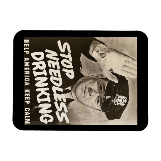 Stoppen met Drink Magneet (Horizontaal)