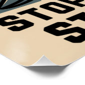 Stoppen met dromen, beginnen met doen perfect poster (Hoek)