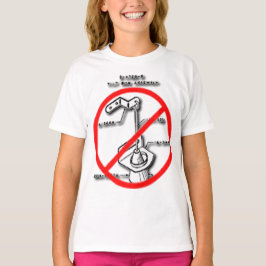 Stoppen met kantelen t-shirt