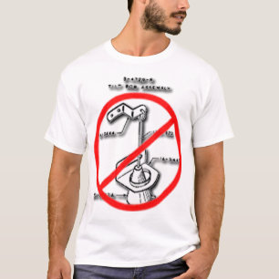 Stoppen met kantelen t-shirt