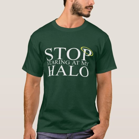 Stoppen met opstaan bij mijn Halo T-shirt (Voorkant)