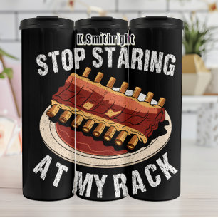 Stoppen met opvallen op mijn rack thermosbeker