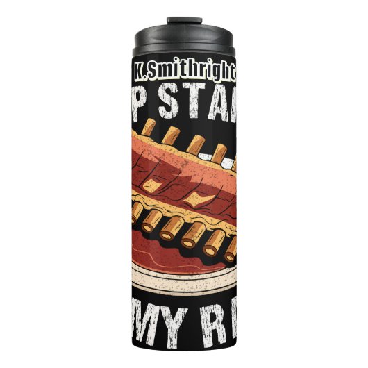 Stoppen met opvallen op mijn rack thermosbeker (Voorkant)