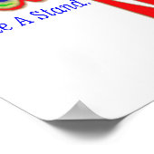 stoppen met pesten poster (Hoek)