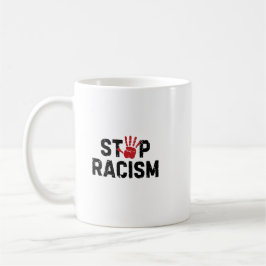 stoppen met racisme koffiemok