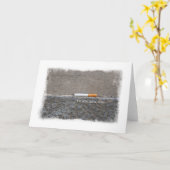 Stoppen met roken Gefeliciteerd Kaart (Gele Bloem)