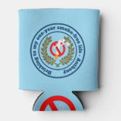 Stoppen met roken milestone-beloning blikjeskoeler (Voorkant)