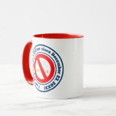 Stoppen met roken milestone-beloning mok (Voorkant links)