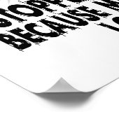 Stoppen met roken poster (Hoek)