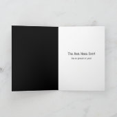 Stoppen met roken Schedel Met een Sigaret Kaart (Binnen)