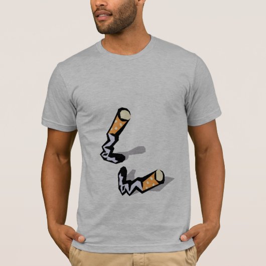 Stoppen met roken t-shirt (Voorkant)