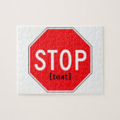 Stoppen met tekenen voor een goed doel legpuzzel (Horizontaal)