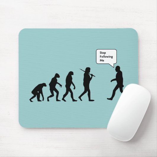 Stoppen met volgen muismat (Met muis)