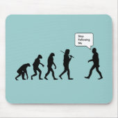 Stoppen met volgen muismat (Voorkant)