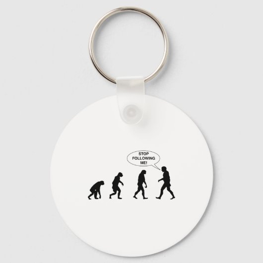 Stoppen met volgen sleutelhanger (Voorkant)